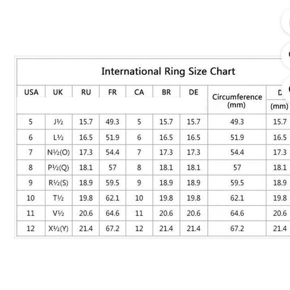 Ring 18K Rose Gold Diamond 5 7 - Picture 14 of 15